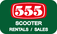 555 Scooter Rentals / Sales logo